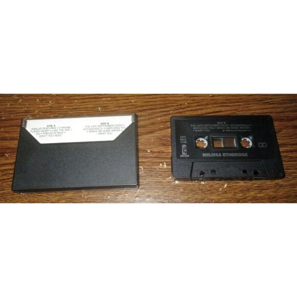 Melissa Etheridge (self-titled) on cassette (Island Records, 1988) - Picture 2 of 4